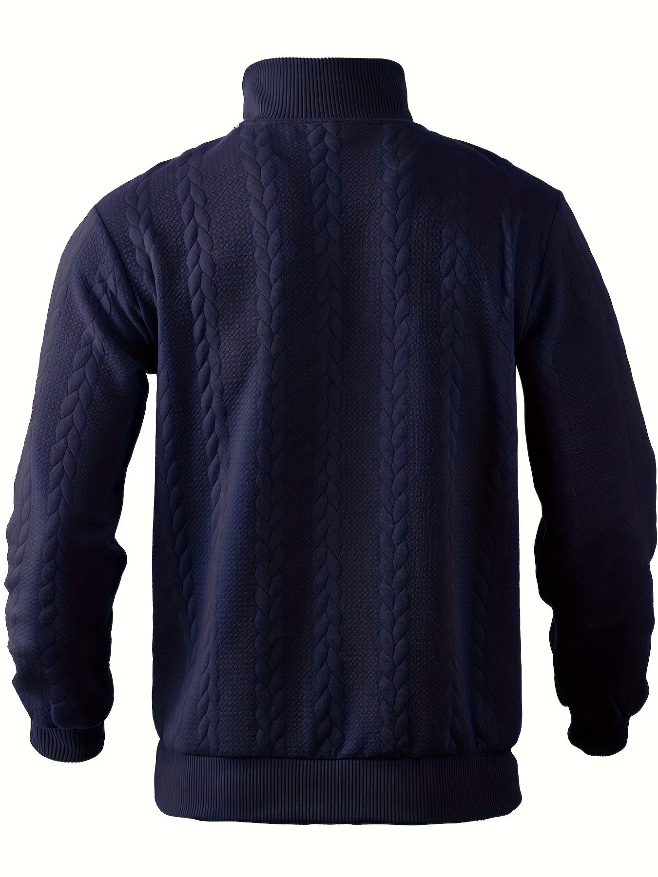 Rafael Vintage-Herrenpullover mit Reißverschluss