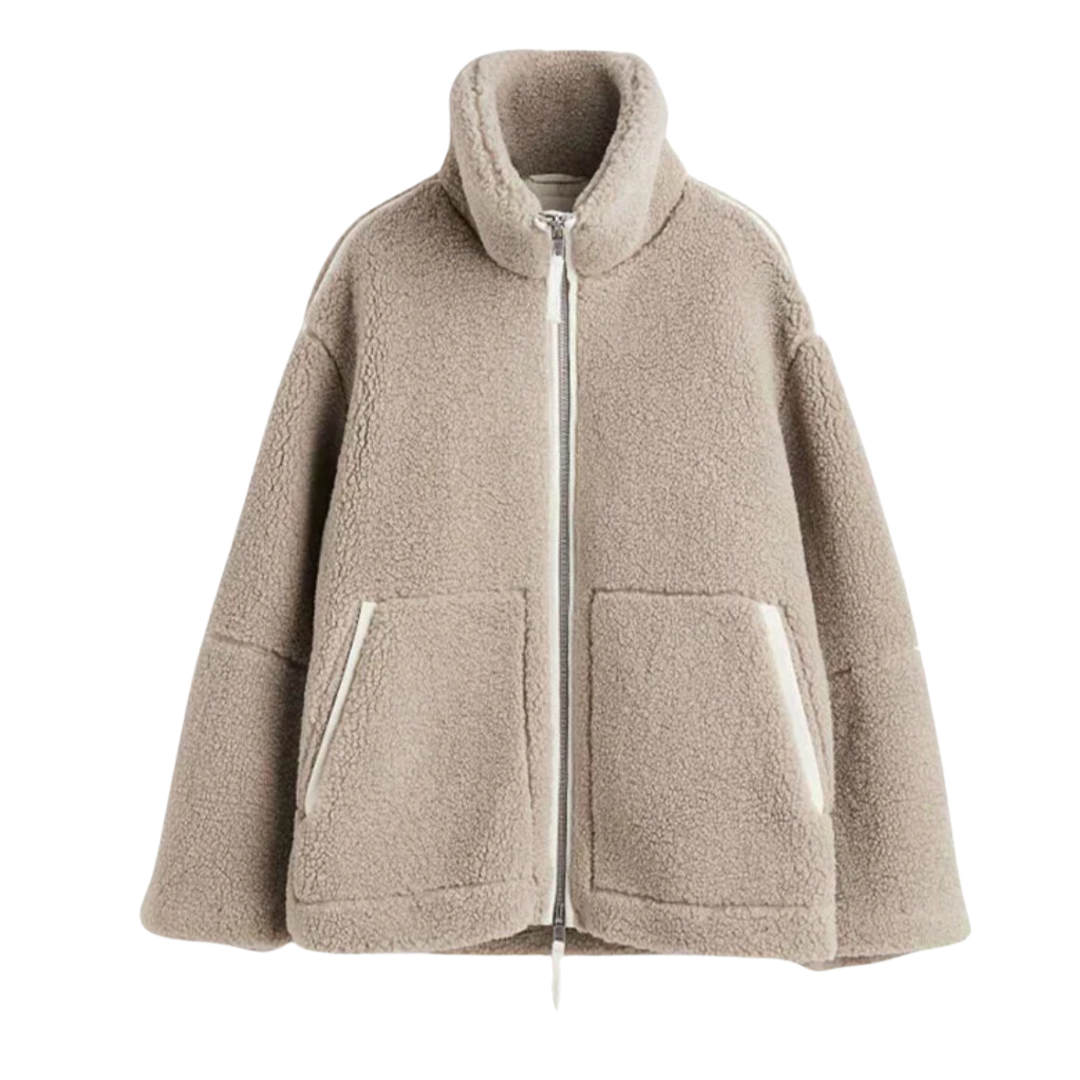 ELINOR | TEDDY-FLEECE-JACKE ELINOR